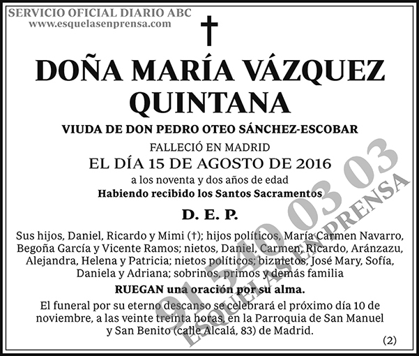 María Vázquez Quintana